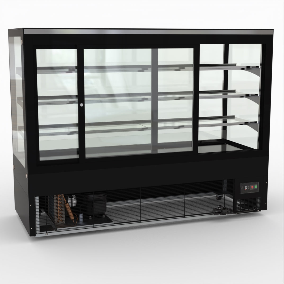 Food Display Fridge - 4 Layer - 594 Litre - 1800mm FDF1800L3
