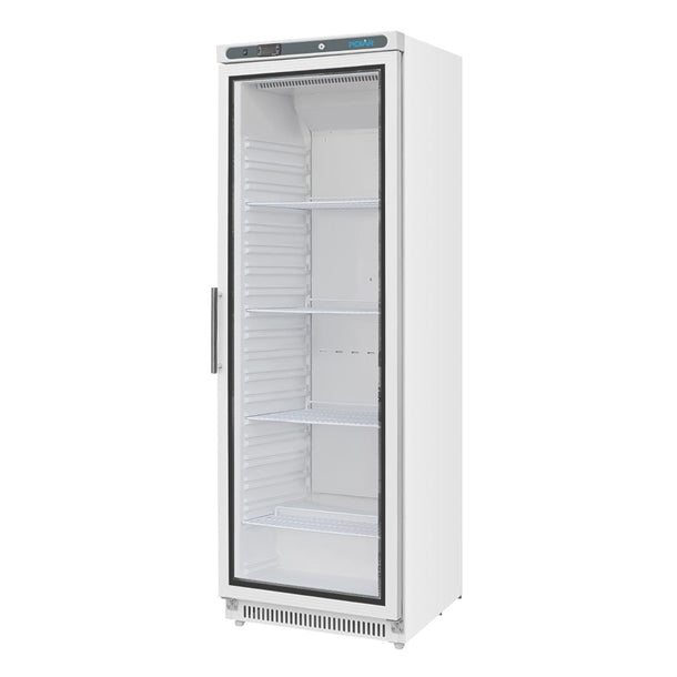 Polar C-Series Upright Display Fridge White 400Ltr CD087-A