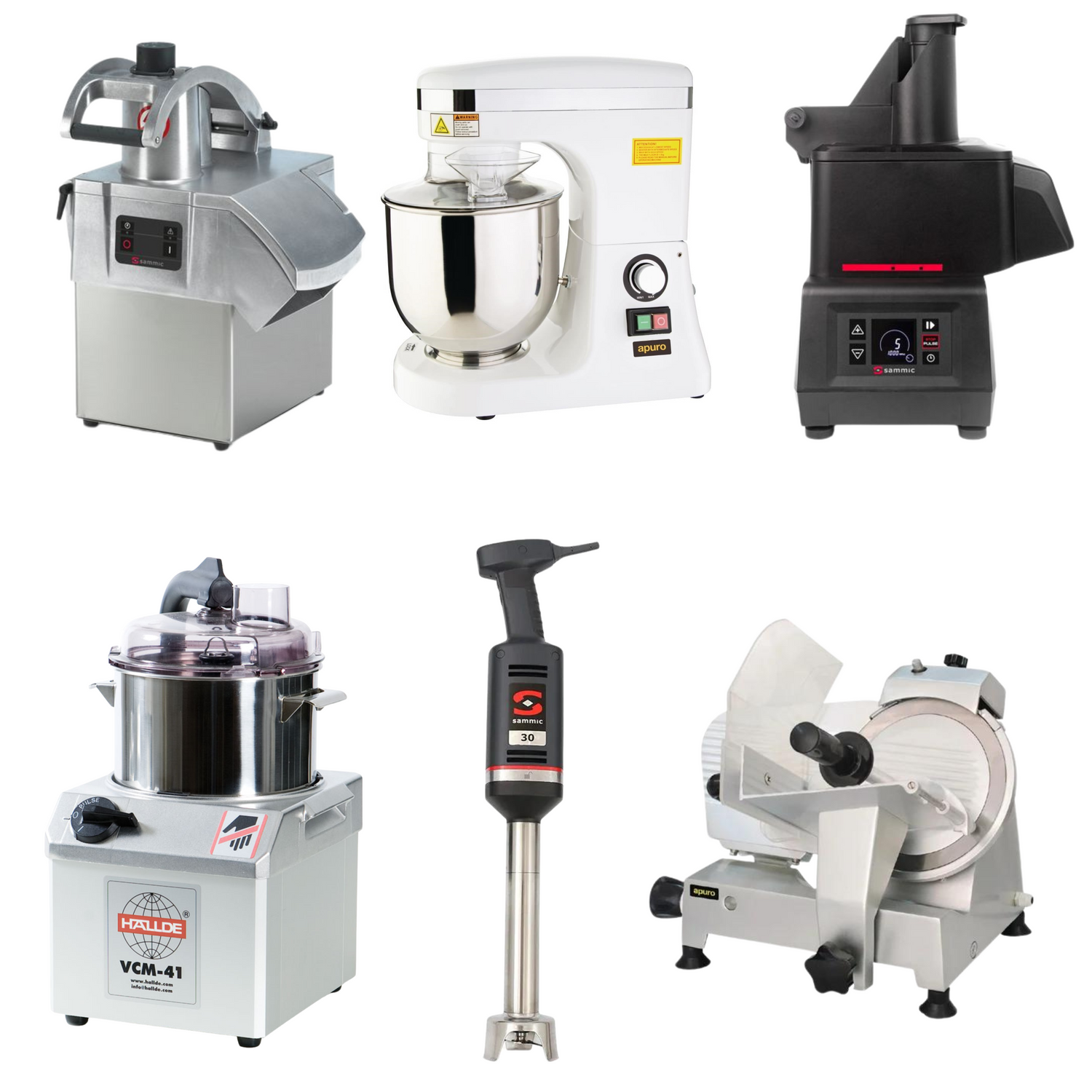 Commercial food preparation equipment