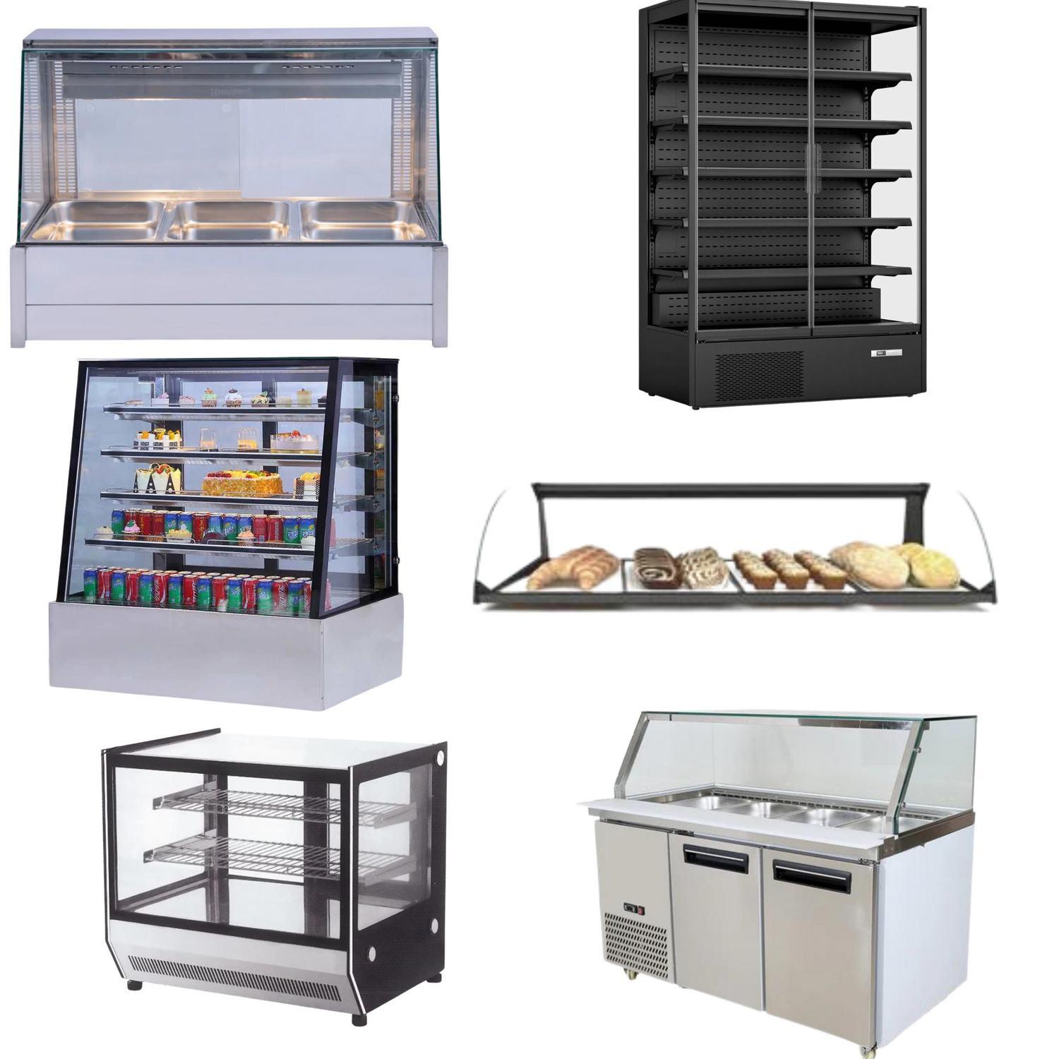Ambient, Cold and Hot Food Displays