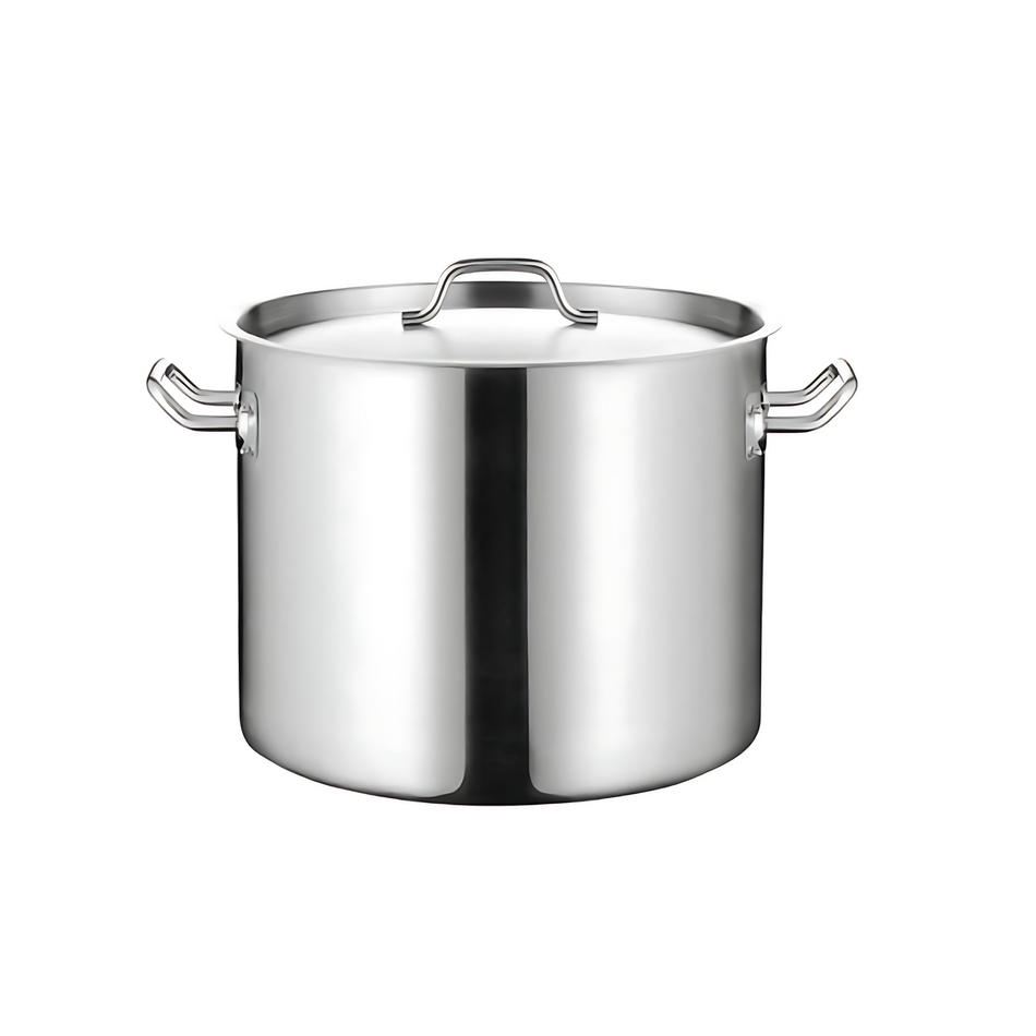 14L - Ø300mm*200mm Stock Pot - (03) - IH - S/S 14L - 300(Ø)*200(H)mm