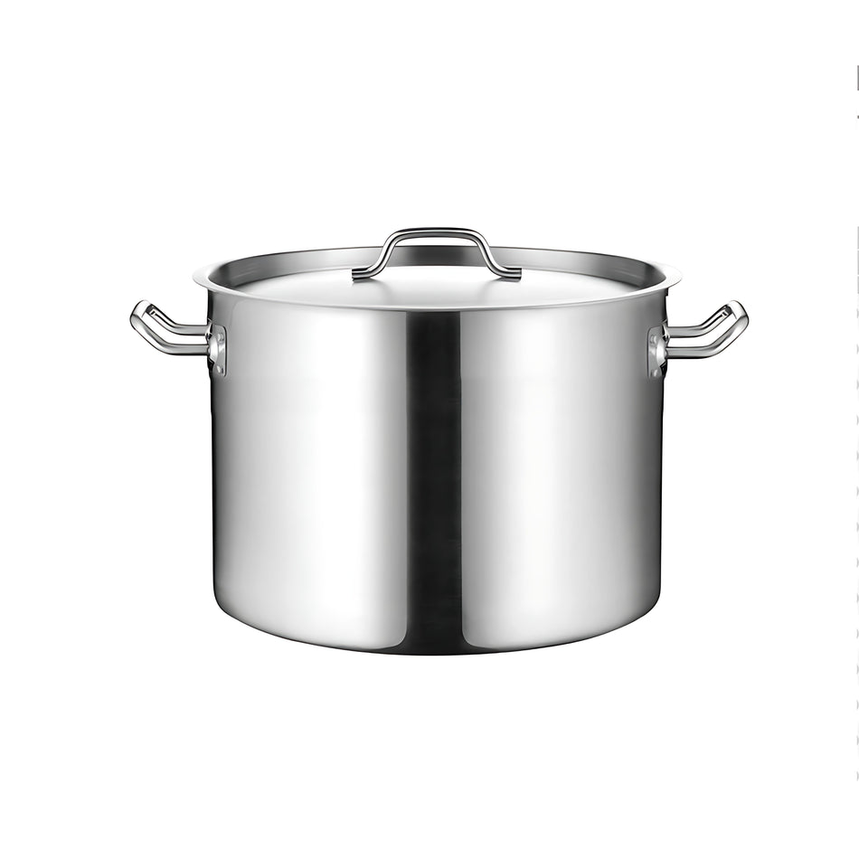 32L - 400mm*260mm Stock Pot - (03) - IH - S/S 32L - 400(Ø)*260(H)mm