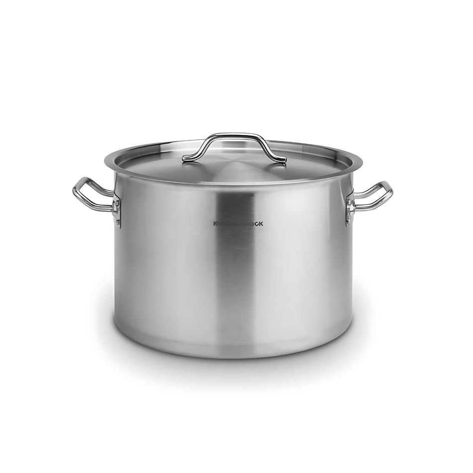 44L - Ø280mm*450mm*1.2mm Stock Pot - (03) - IH - S/S 44L - 450(Ø)*280(H)mm