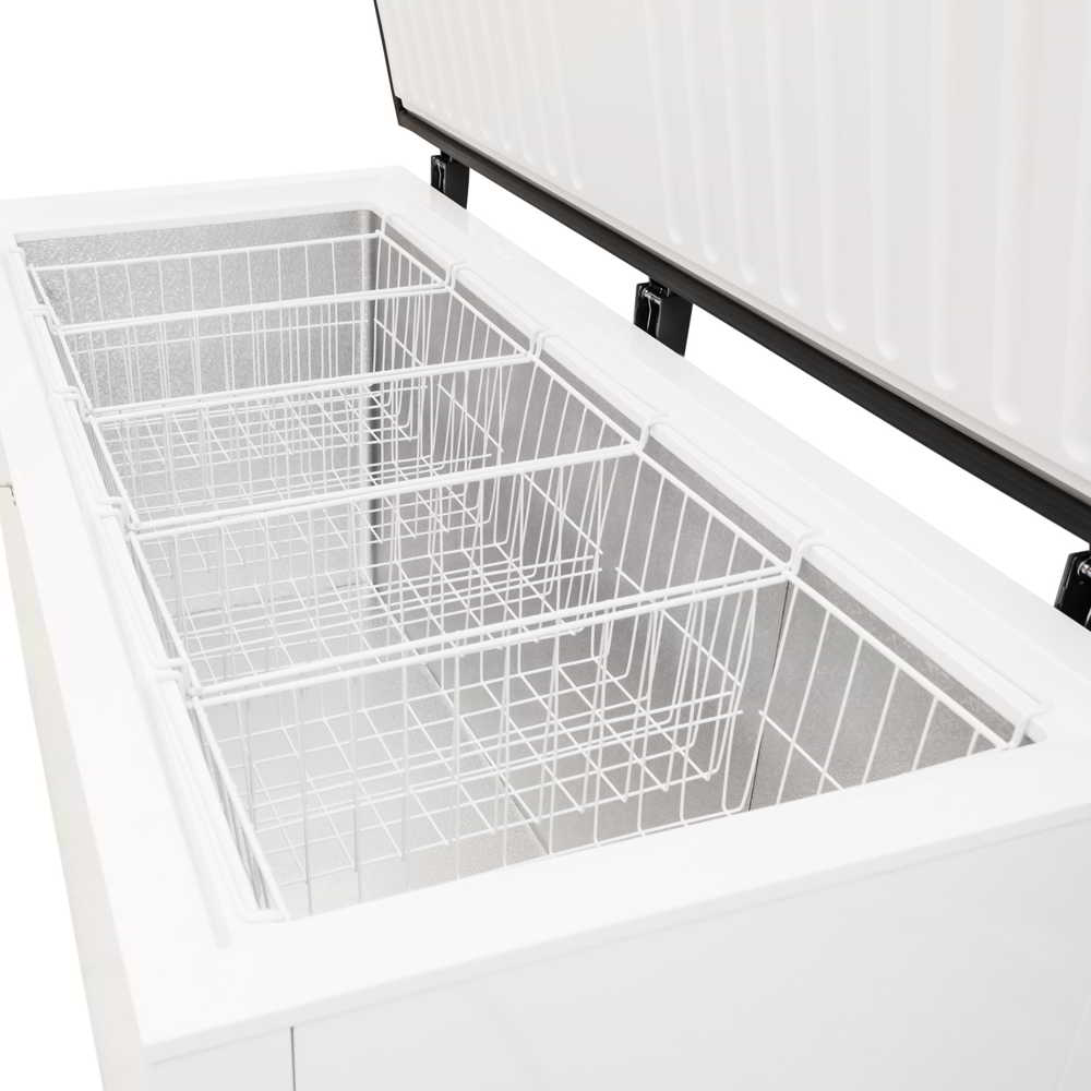 Stainless Lid Chest Freezer - 450 Litres | BD550S