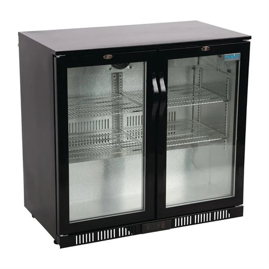 Polar G-Series Back Bar Cooler with Hinged Doors 198Ltr GL012-A