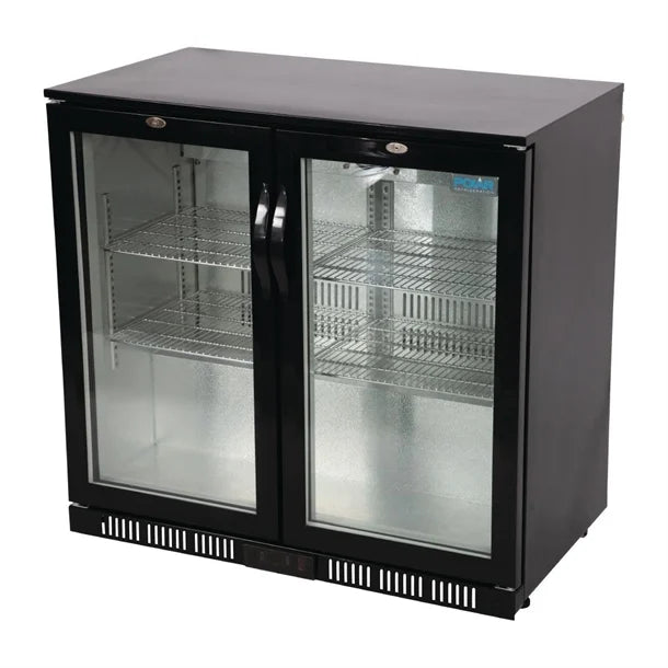 Polar G-Series Back Bar Cooler with Hinged Doors 198Ltr GL012-A