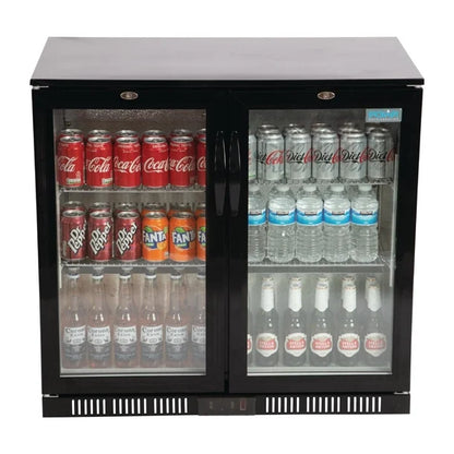 Polar G-Series Back Bar Cooler with Hinged Doors 198Ltr GL012-A