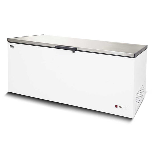 Stainless Lid Chest Freezer - 550 Litres | BD650S