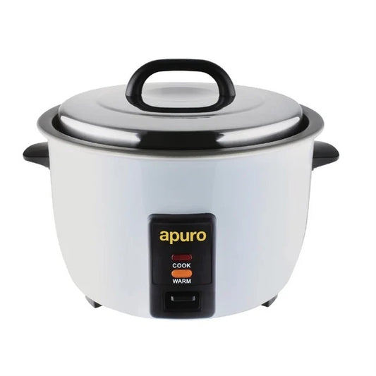 Apuro Rice Cooker 10Ltr Cooked/4.2Ltr Dry CN324-A