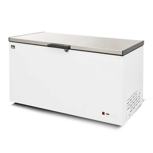 Stainless Lid Chest Freezer - 450 Litres | BD550S