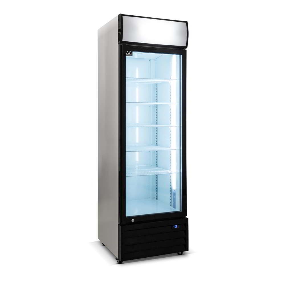 420 Litre Single Door Upright Display Fridge - Glass Door CU420TNG