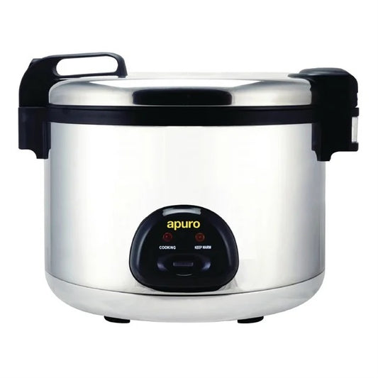 Apuro Large Rice Cooker 20Ltr Cooked/9Ltr Dry CK698-A