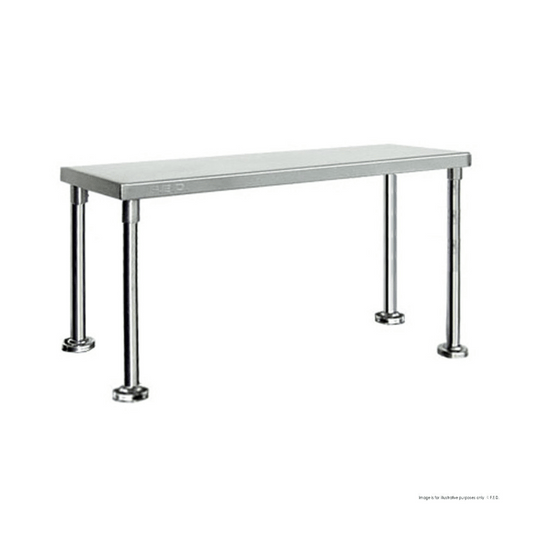 Single Tier 1800mm wide Deep Workbench Overshelf WBO1-1800-400