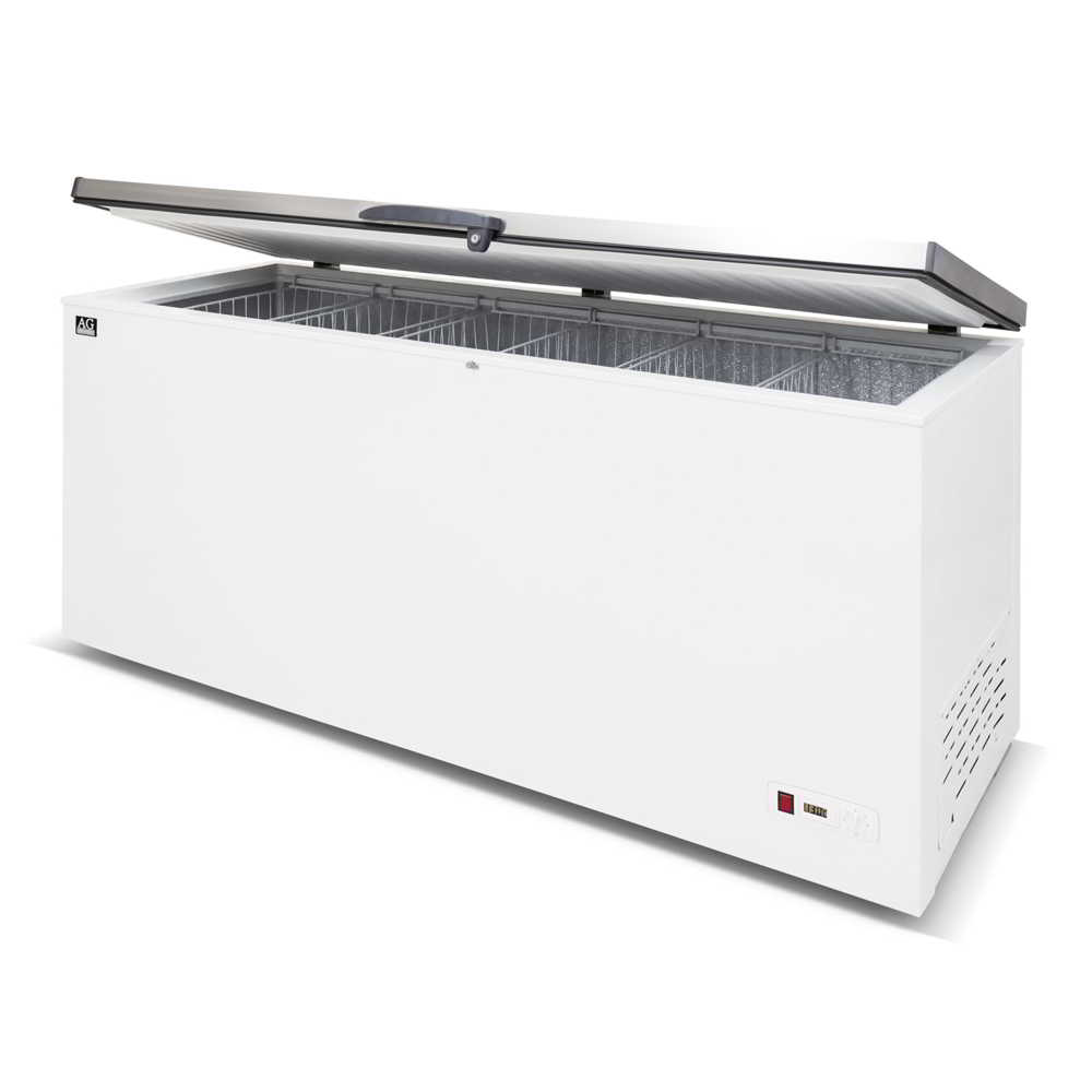 Stainless Lid Chest Freezer - 550 Litres | BD650S