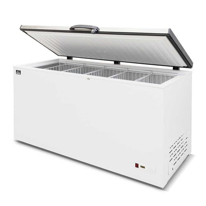 Stainless Lid Chest Freezer - 450 Litres | BD550S