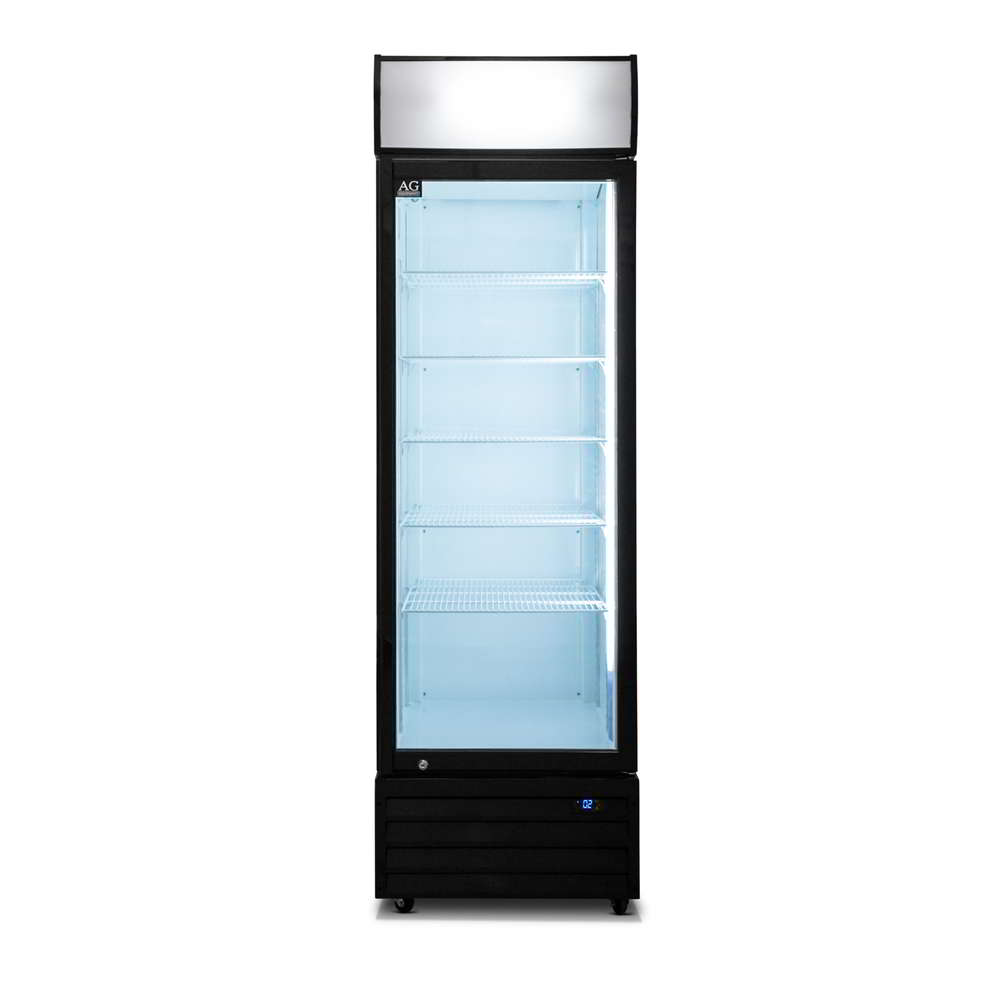 420 Litre Single Door Upright Display Fridge - Glass Door CU420TNG