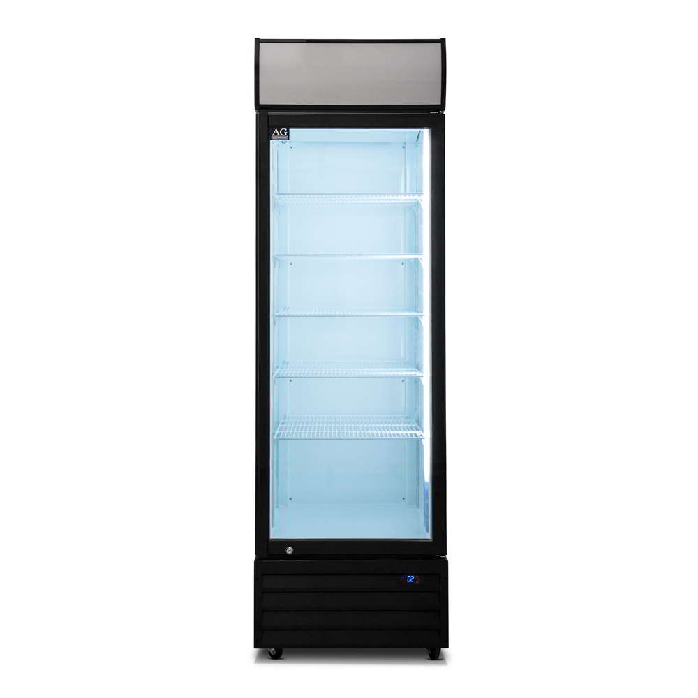 420 Litre Single Door Upright Display Fridge - Glass Door CU420TNG