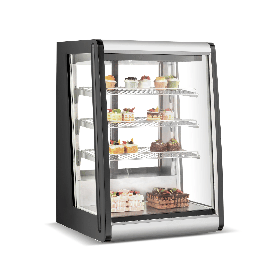 Bonvue 615mm Chilled Angled Counter-Top Food Display - CTA-146