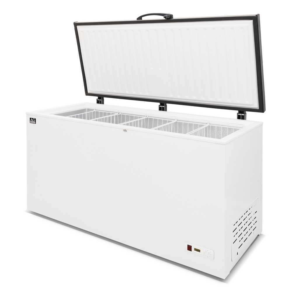 Stainless Lid Chest Freezer - 450 Litres | BD550S