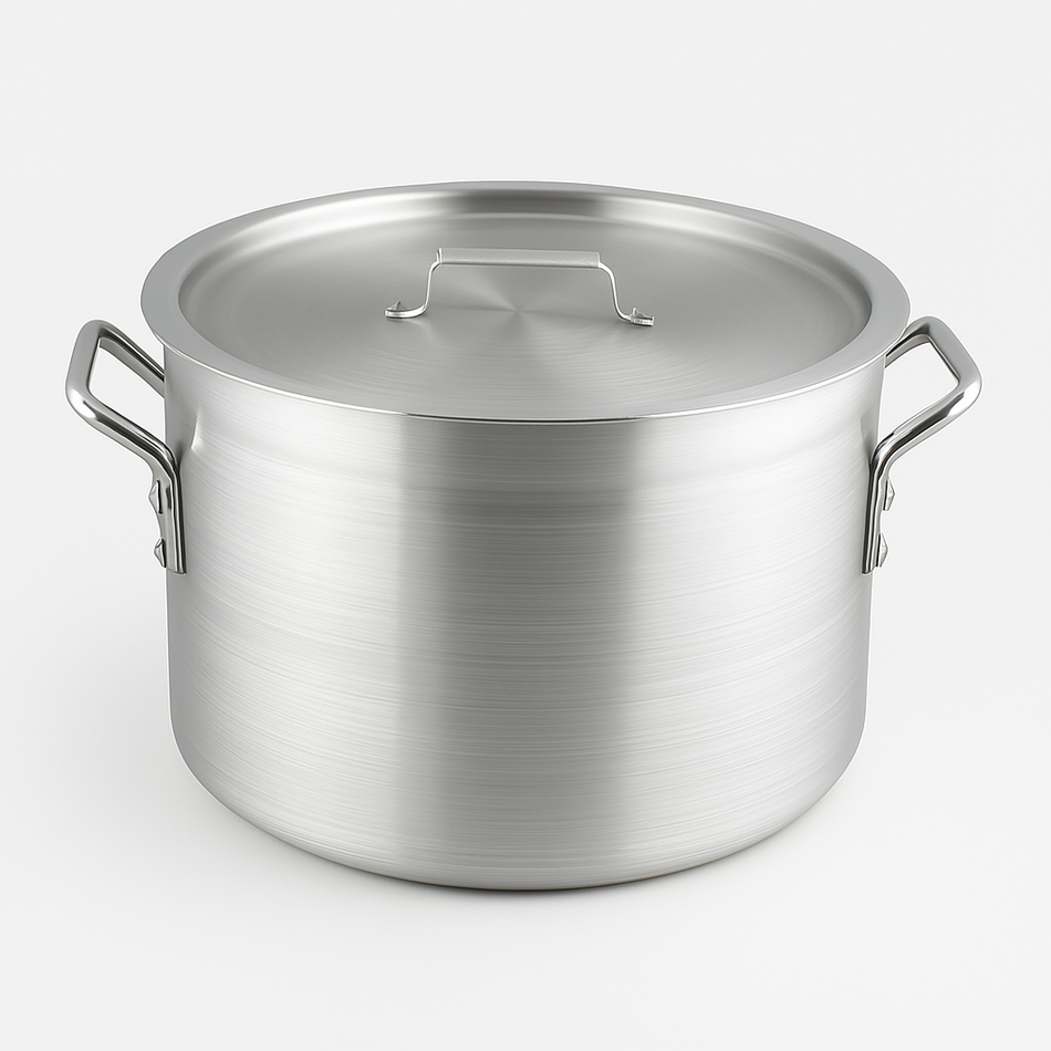 Medium - 14L - Ø300mm*200mm Stock Pot - Aluminium 14L - 300(Ø)*200(H)mm