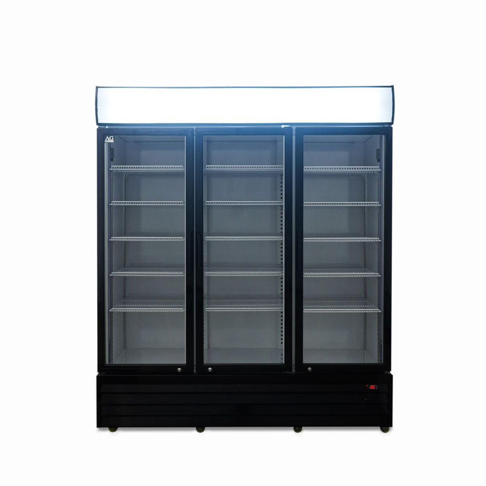 1500L Triple Glass Door Upright Display Fridge CU1500TNG