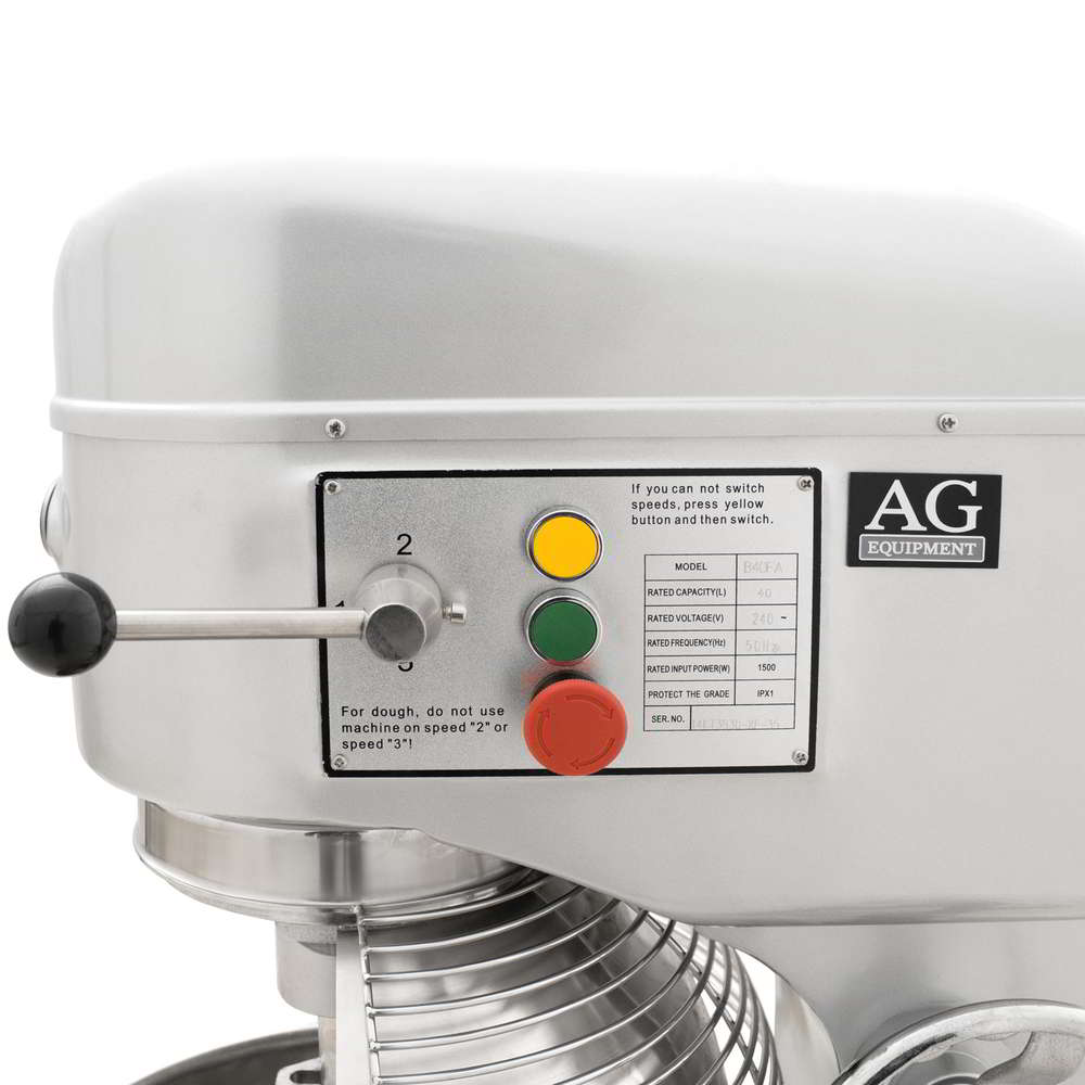 40 Litre Planetary Food & Dough Mixer | B40FA