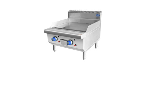 Cookrite 600mm Countertop Gas Griddle LPG AT80G6G-C-LPG