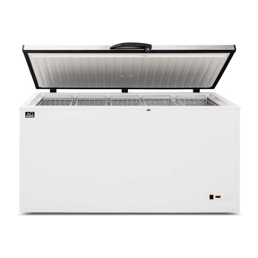 Stainless Lid Chest Freezer - 450 Litres | BD550S