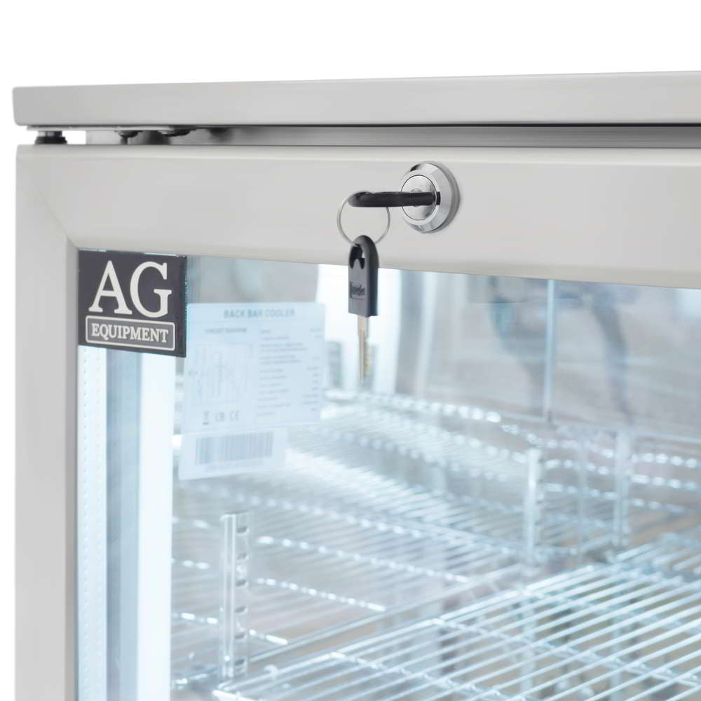 Twin Door Bar Fridge - Stainless Body & Doors | 2SBR-H