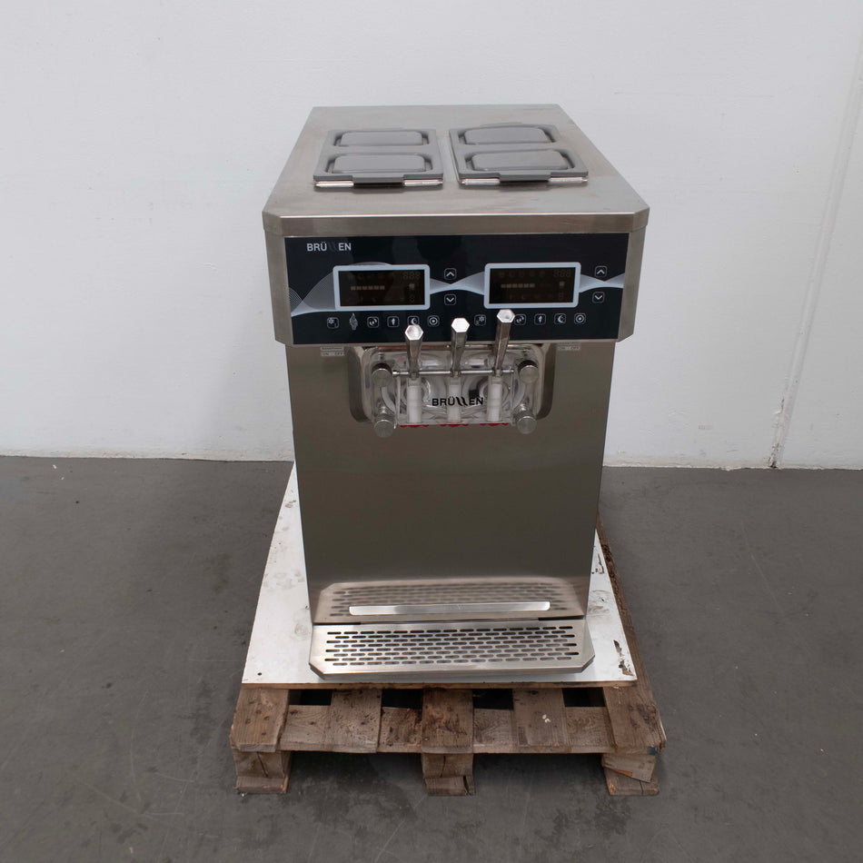 Brullen i26 Pro Twin System Gravity Feed Ice Cream Machine