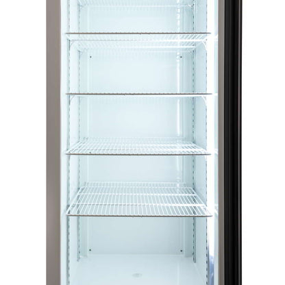 420 Litre Single Door Upright Display Fridge - Glass Door CU420TNG