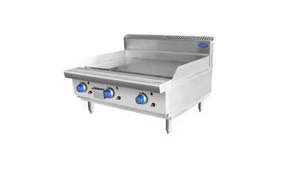 Cookrite 900mm Countertop Gas Griddle LPG AT80G9G-C-LPG