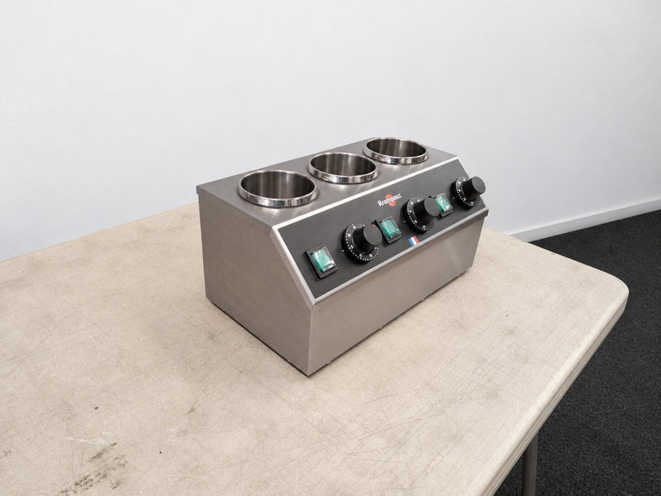 Krampouz BECIC3 Triple Sauce Warmer