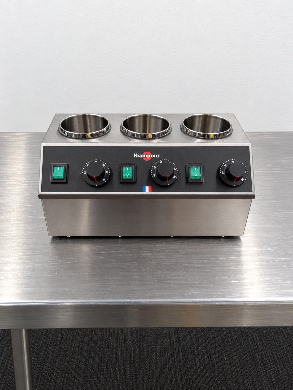 Krampouz BECIC3 Triple Sauce Warmer