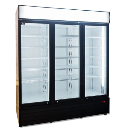 1500L Triple Glass Door Upright Display Fridge CU1500TNG