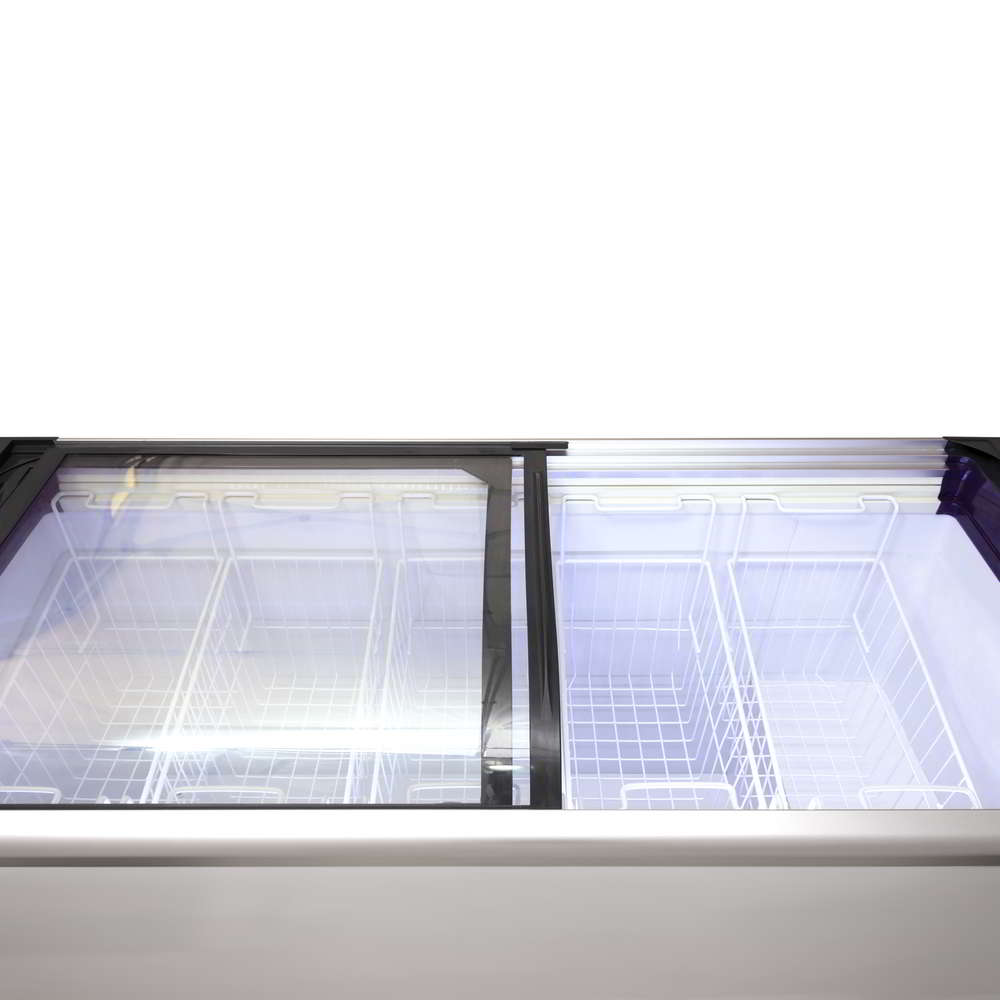 Sliding Glass Door Chest Freezer - 445 Litre | SD520Q