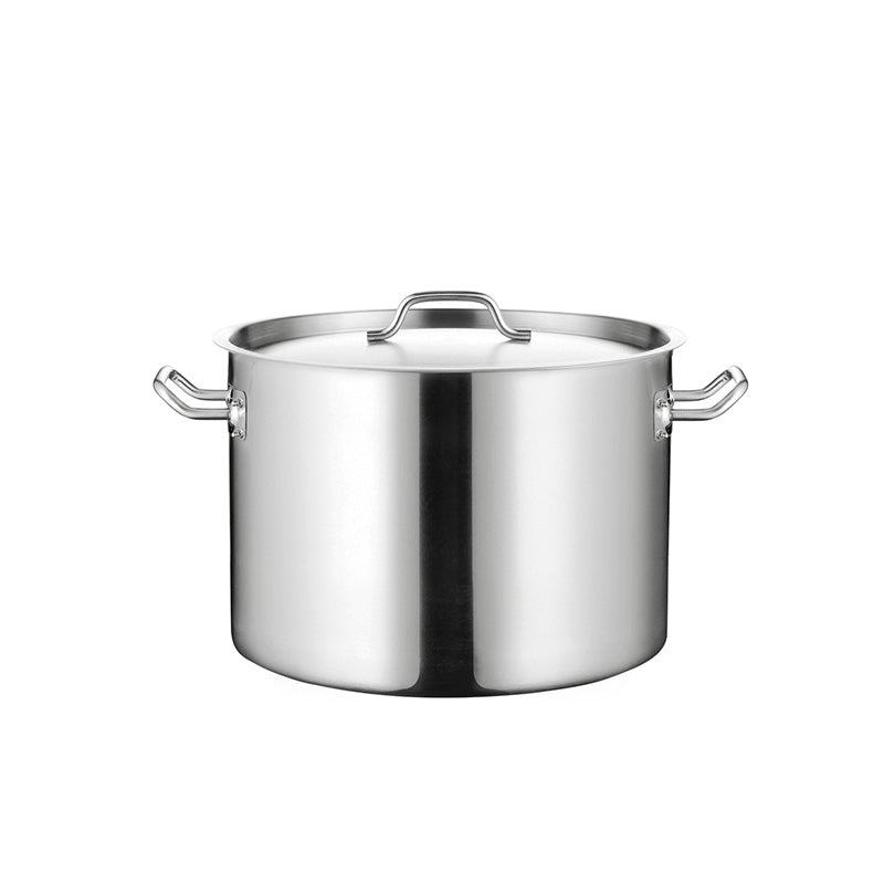 36.5L - Ø360mm*360mm*0.8mm Stock Pot - (03) - IH - S/S 36L - 350(Ø)*350(H)mm
