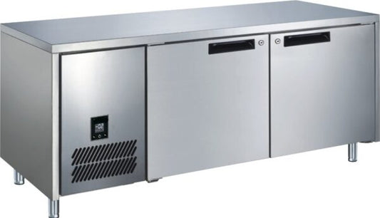 Glacian BCS61420 2 Door Slimline Fridge 660 Deep Stainless Steel Doors