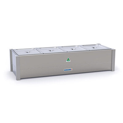 Roband Hot Bain Marie 4 x 1/2 size pans, single row BM14A