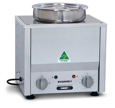 Roband Countertop Bain Marie 200mm round pot BM1E