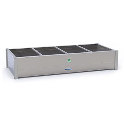 Roband Hot Bain Marie 8 x 1/2 size pans, double row BM24A