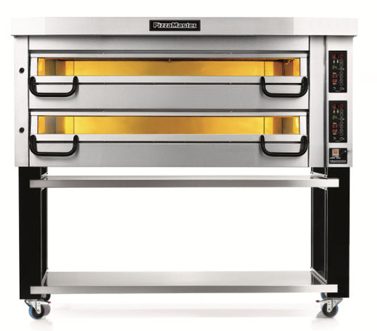 PizzaMaster PM 742ED Double Deck Freestanding Pizza Oven