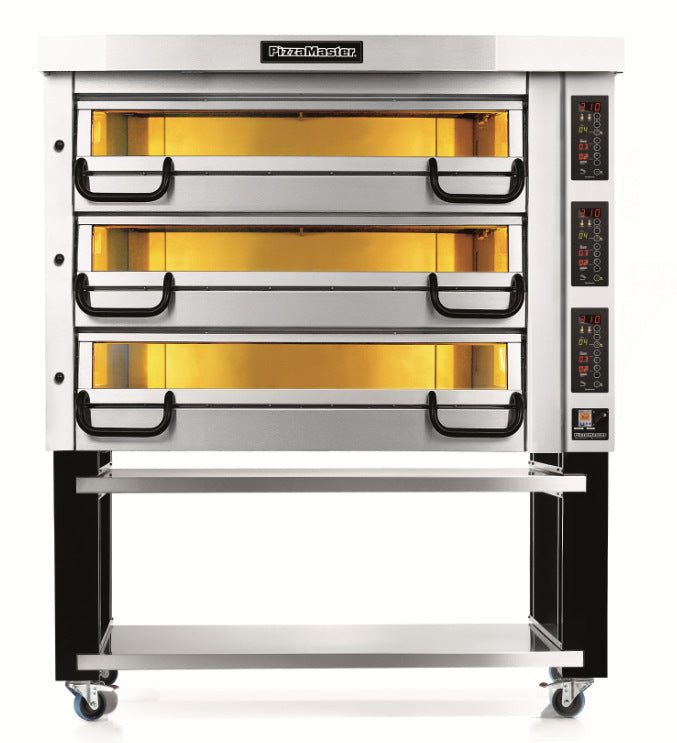 PizzaMaster PM 933ED Triple Deck Freestanding Pizza Oven