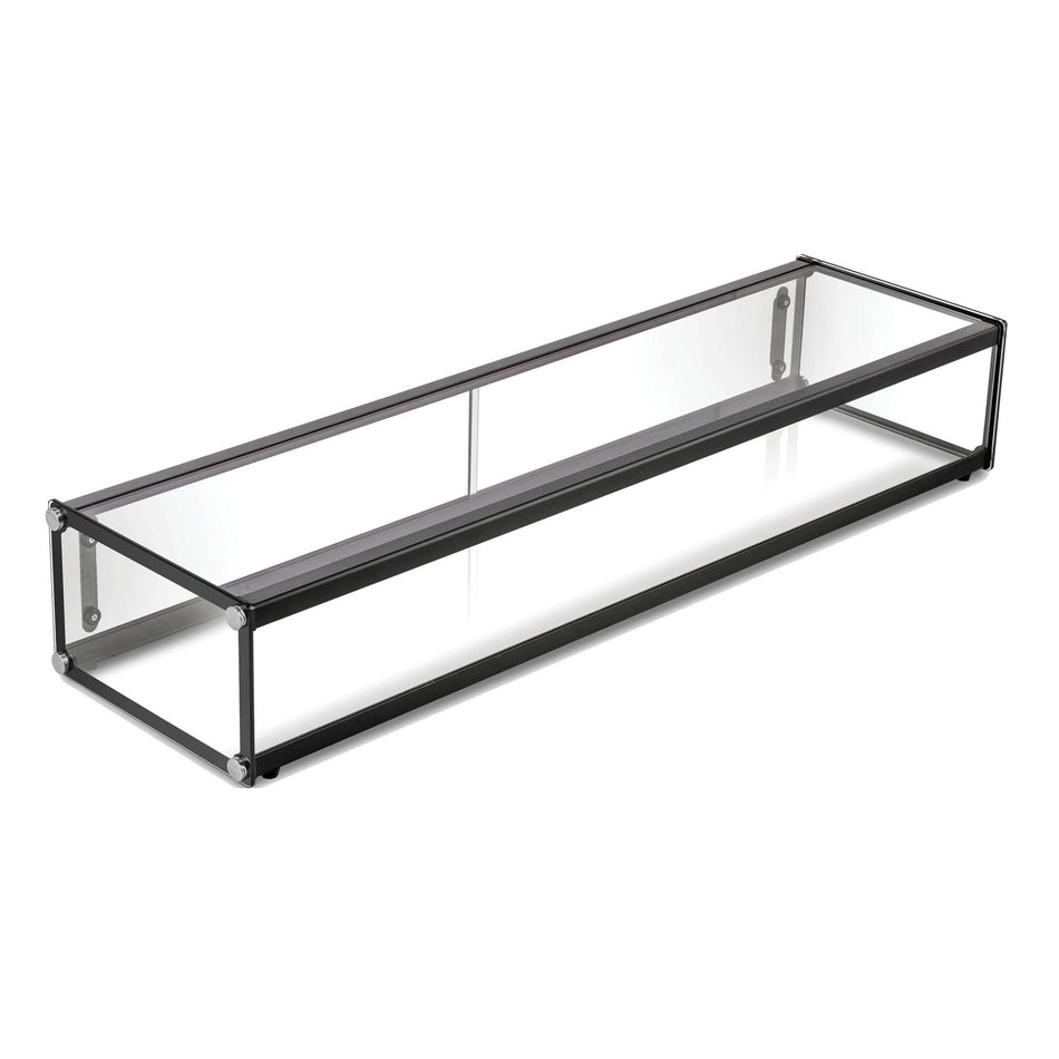 Exquisite One Tier Flat Glass Ambient Cake Display CD68