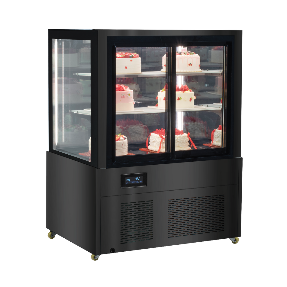 Exquisite CDM209 Three Tiers Mirror Cake Display 900mm Width