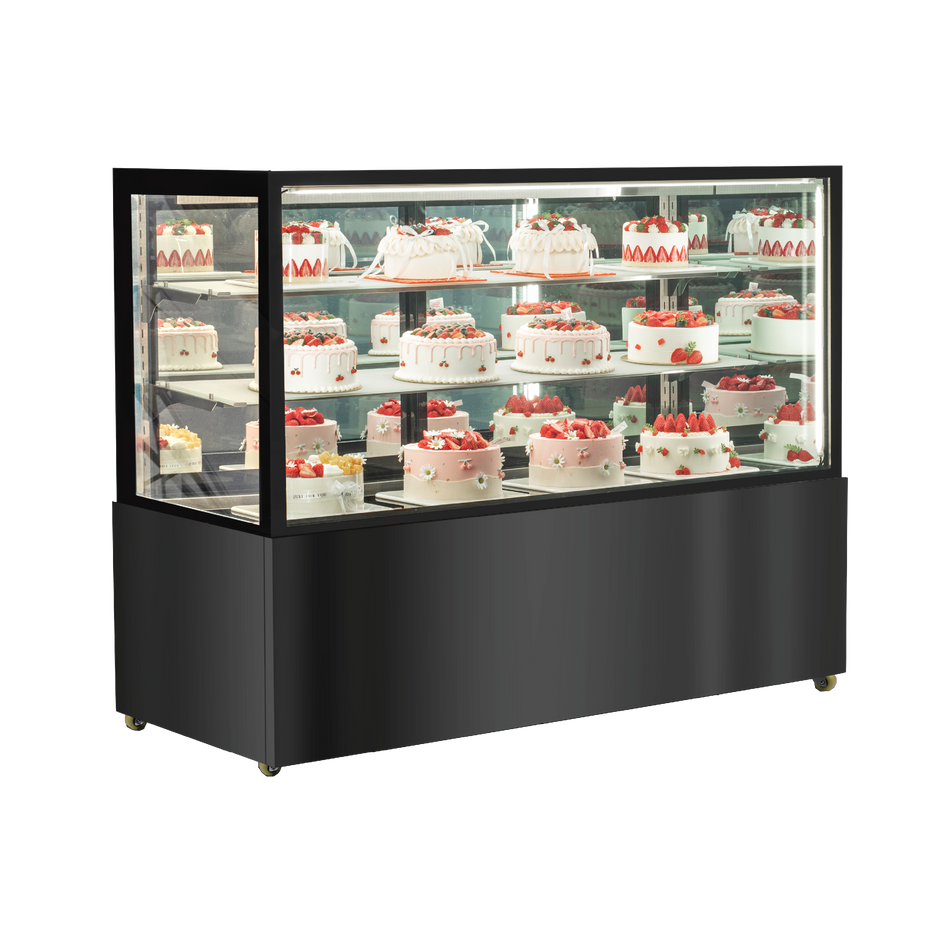 Exquisite CDM215 Three Tiers Mirror Cake Display 1500mm Width