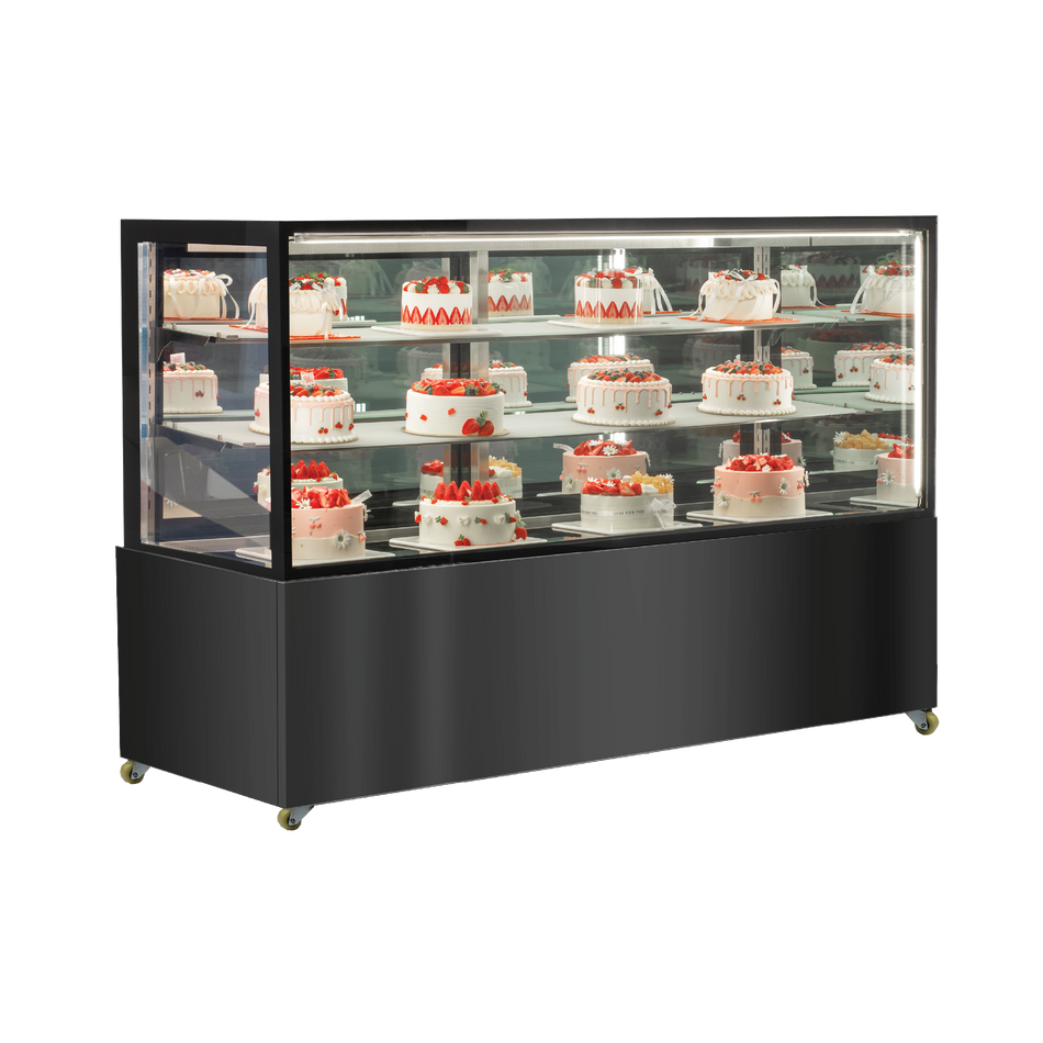 Exquisite CDM218 Three Tiers Mirror Cake Display 1800mm Width