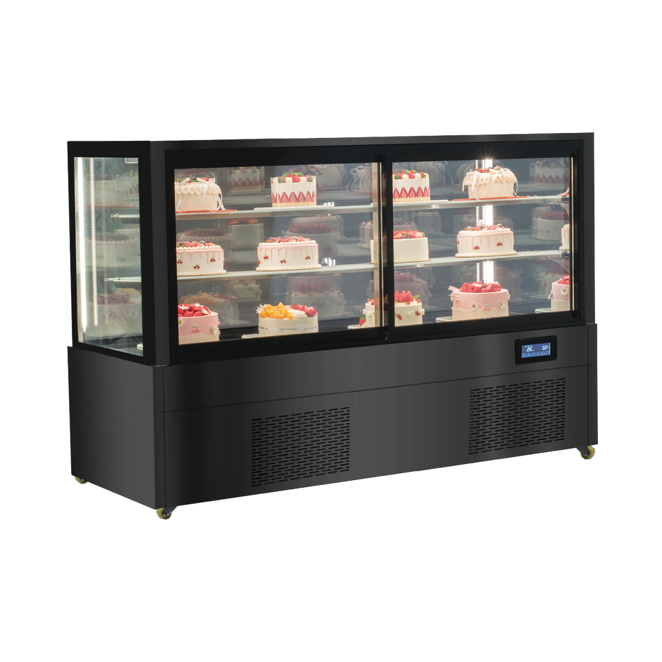 Exquisite CDM218 Three Tiers Mirror Cake Display 1800mm Width