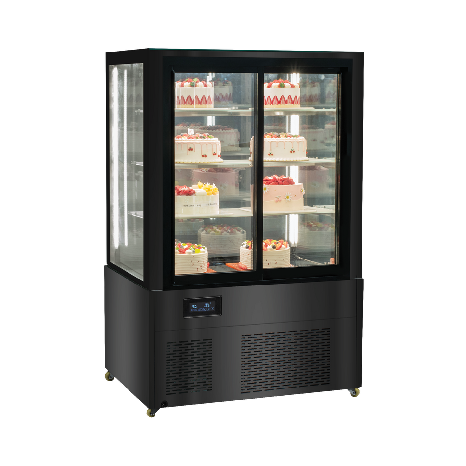 Exquisite CDM309 Four Tiers Mirror Cake Display 900mm Width