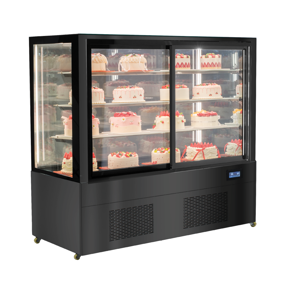 Exquisite CDM315 Four Tiers Mirror Cake Display 1500mm Width